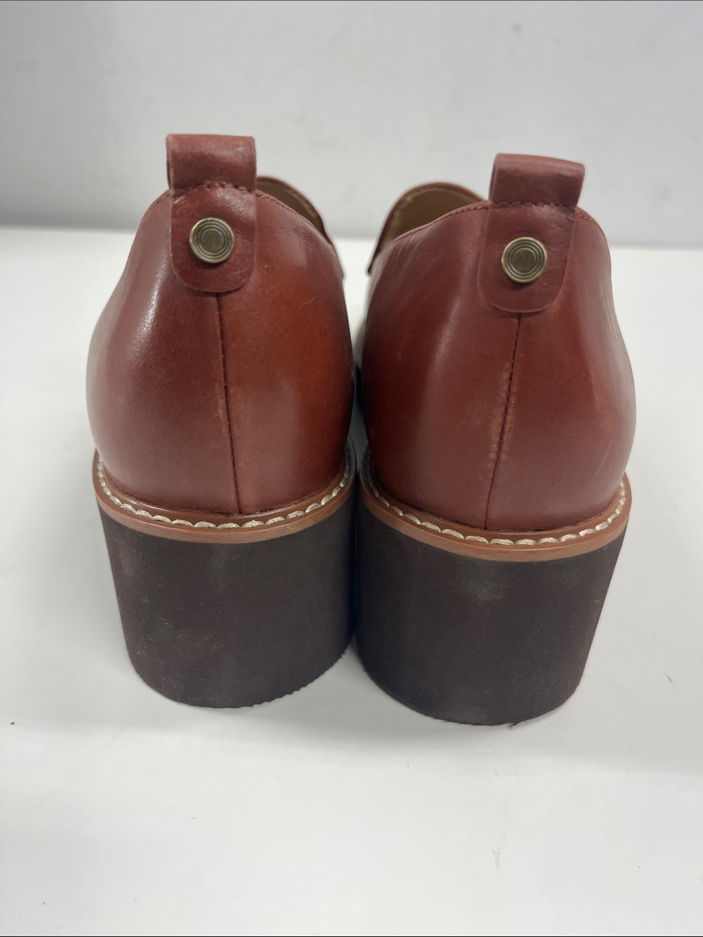 New Naturalizer Darry Loafers In Brown Leather Size 10 — image 4 of 8